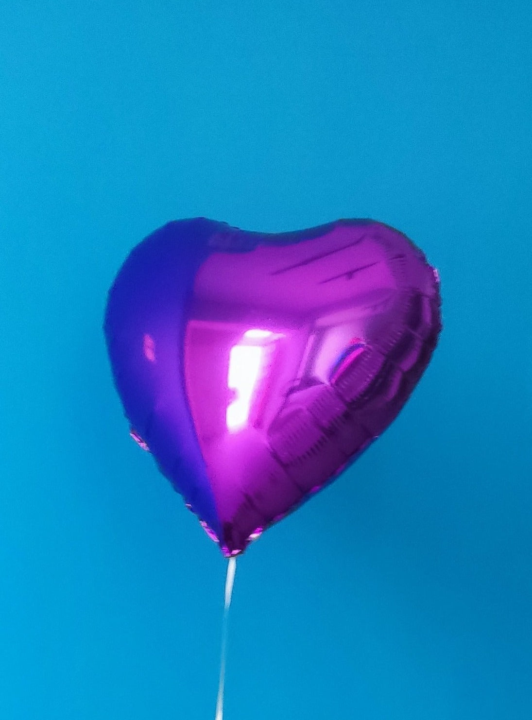 Balão - Coração Roxo