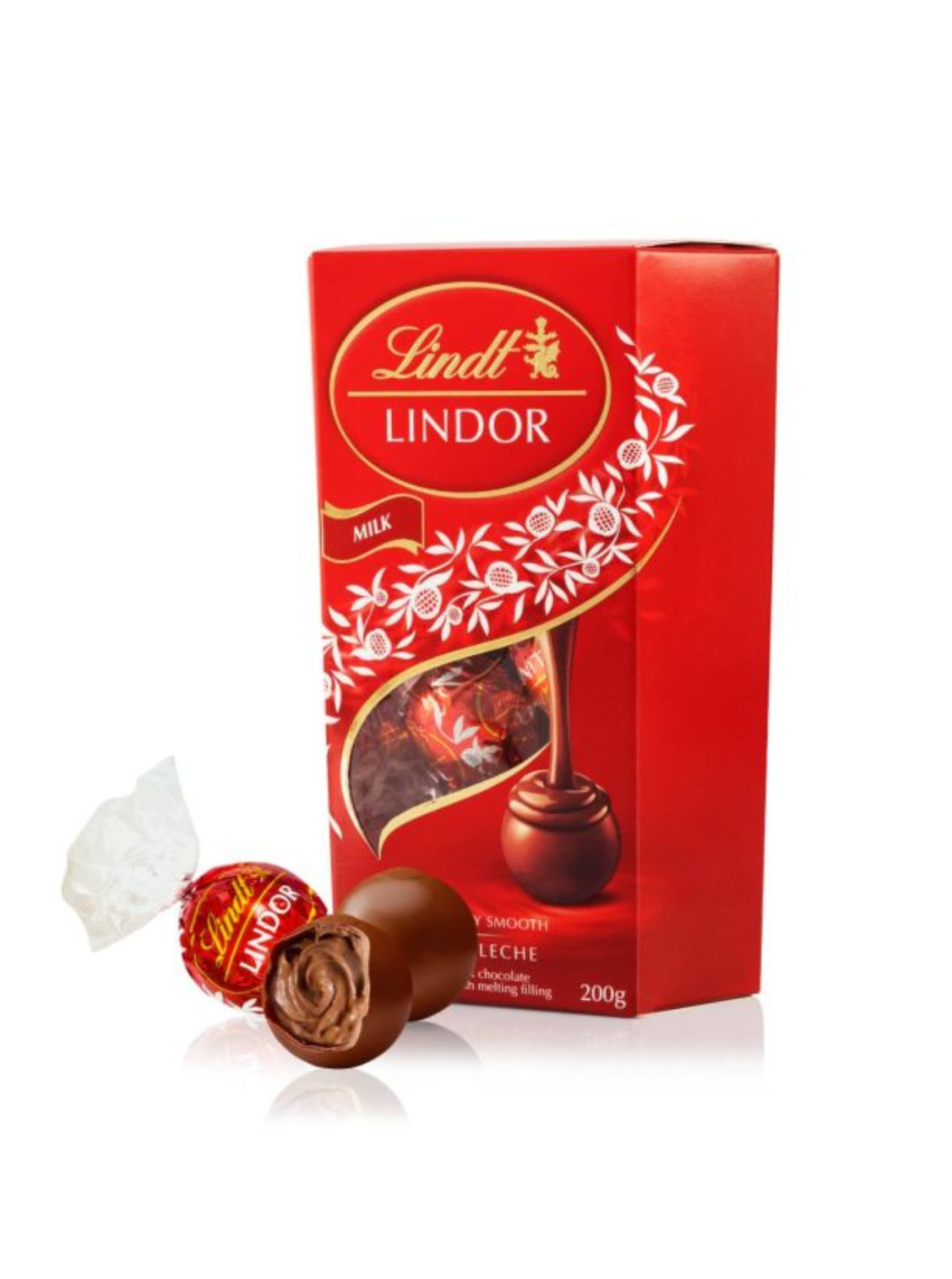 LINDOR Bombons Ao Leite 75g