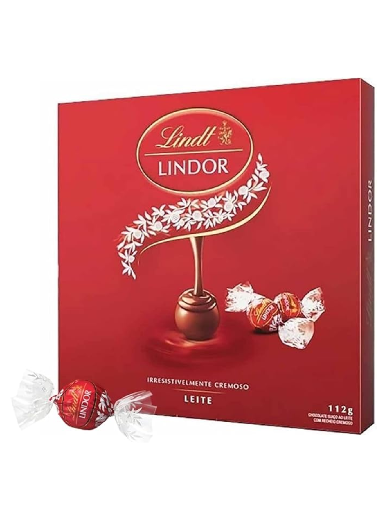 Caixa LINDOR ao Leite 112g