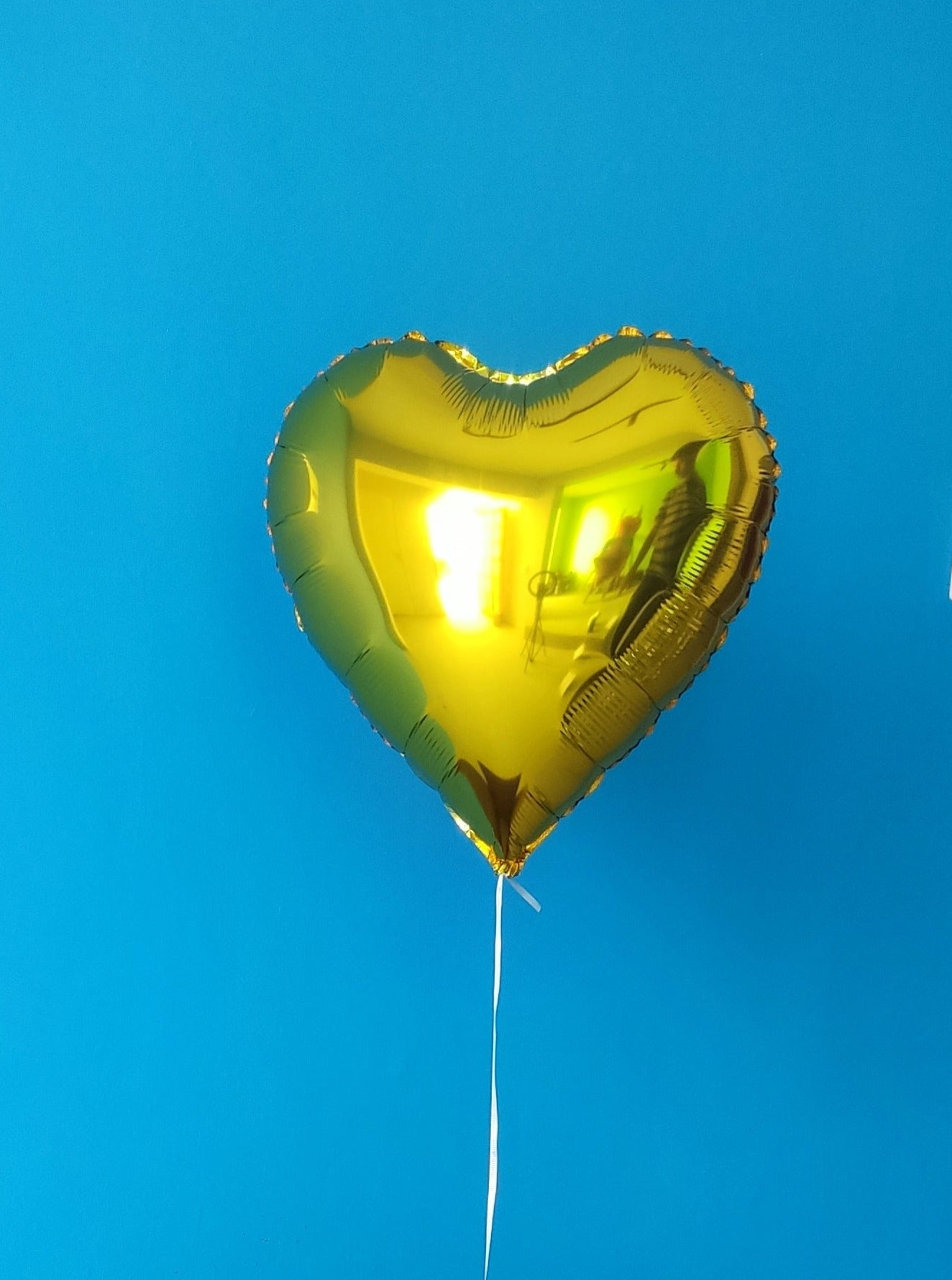 Balão - Coração Amarelo
