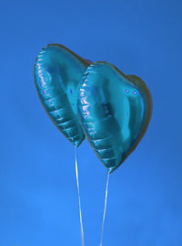 Caixa - 2 Balões Azul
